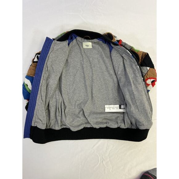 Authentic Fendi Bomber Jacket Girls Size 6 - Picture 14 of 16
